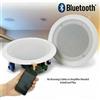 each italy Coppia casse altoparlante audio bluetooth soffitto incasso casa 20w P8055