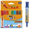 BIC Kids, Pennarelli Lavabili per Bambini, Punta Media, Cancelleria Scuola,  Set da 36 unita (2x18), : : Cancelleria e prodotti per ufficio