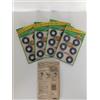 edison LOTTO 5x Confezioni colpi per pistole revolver FLIPPY edison giocattoli vintage