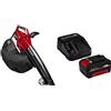 Einhell GE-CL 36 Li E-Solo Soffiatore/Aspiratore a Batteria, Senza batteria e senza caricatore, Rosso/Nero & Originale 4,0Ah PXC Starter Kit Power X- Change