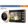EACH ITALY SPIONCINO ELETTRONICO CON TELECAMERA DA 720P SCHERMO DA 4.3" REGISTRA SU SD CAR