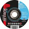 Dronco A60RATTACK-125 Disco da taglio per acciaio e acciaio inossidabile, 125 x 1 x 22,23 mm