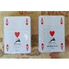 MODIANO Set 2 Mazzi Carte Plastificate Dorso Rosso Cod. 214875 + 13899
