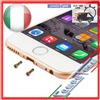 IPHONE 6 6 PLUS / 6S 6S PLUS - COPPIA VITI PER CONNETTORE RICARICA GOLD