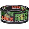 T-Rex Brute Force - Nastro adesivo Gaffer, resistente e ad alte prestazioni, retro impermeabile, 48 mm x 9,1 m, nero