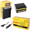Patona Batteria Patona + caricabatteria Synchron LCD USB per Sony CCD-TR415E,CCD-TR416