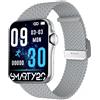 Smarty2.0 OROLOGIO SMARTWATCH SMARTY2.0 MULTIFUNZIONE CINTURINO NYLON ELASTICO SW028C