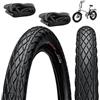 Chaoyang 2 COPERTONI 20 X 4.0 + CAMERE PNEUMATICI PER E-BIKE BICI ELETTRICA FATBIKE 20''
