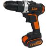 LLD TRAPANO AVVITATORE DOPPIA BATTERIA A LITIO 18V LLD CON VALIGETTA
