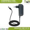 New Net Caricabatterie universale compatibile con Videocamere Hard Disk Esterno 12V 2A 2