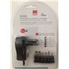 JOIN/MKC/ELCART/ECC ALIMENTATORE SWITCHING UNIVERSALE 600mA TENSIONE REGOLABILE 3-12Vdc POWER SUPPLY