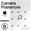 APPLE VETRINO FOTOCAMERA POSTERIORE IPHONE 6/6S LENTE VETRO CAMERA