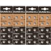 Duracell 40 Batterie Pile DURACELL LR44 A76 L1154 AG13 RW82 303/357-1W 904 G13 LR1154