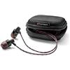 Audi quattro GmbH Audi 3291700600 - Cuffie in-Ear Colore Nero e Rosso
