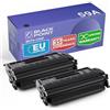 BLACK POINT Set di 2 Cartucce Toner per HP 59A 59X HP CF259A CF259X [ CON CHIP ] - Nero - per HP Laserjet Pro M428dw Laserjet Pro MFP M428fdn Laserjet Pro MFP M428fdw M404dn M404dw M404n M404n M304a