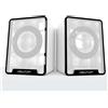 NEWTOP Speaker casse pcs01 per pc mp3 player notebook smartphone dvd tv suono top white
