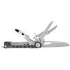 Gerber Attrezzo multiuso con 5 funzioni, Coltello a lama liscia, ArmBar Slim Drive, Grigio scuro, Acciaio inox/Alluminio, 31-003838