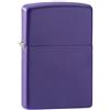 Zippo Accendino Zippo® Classic Purple Matte 237, Accendino Antivento Ricaricabile Zippo, Realizzato in Metallo con Caratteristico click Zippo, Color Viola, Made in USA, Ottima Idea Regalo