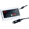 AEG 97110 Trasformatore di tensione da tasca, con display LCD, 150 Watt, presa USB, incluso cavo per la ricarica iPod, CE