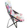 SEDIA SDRAIO DONDOLO CANAPONE FANTASIA FIORATA