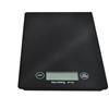 ISO TRADE BILANCIA DIGITALE ELETTRONICA DA CUCINA SLIM NERA PESA 5KG 1GR TASTO TARA GR OZ