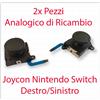2x Pezzi Ricambio Stick Joy Con Analogico 3d Nintendo Switch Joycon Controller