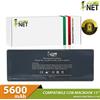 New Net Batteria compatibile con Mac Book 13 MA472TA/A MA472X/A MA701 10,8 V