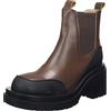 L37 HANDMADE SHOES Raw Power, Stivali alla Moda Donna, Marrone, 35 EU