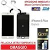 Ags TOUCH SCREEN FRAME LCD DISPLAY RETINA SCHERMO PER APPLE IPHONE 6 PLUS BIANCO
