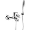 Jacuzzi Miscelatore esterno vasca lucente Jacuzzi cromo con Piletta inclusa