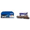 Brother TN-243CMYK Toner-Multipack 4 Toner Originali, 1.000 Pagine, Nero/Giallo/Magenta/Ciano & DR243CL Tamburo Originale per Stampanti DCP-L3550CDW, MFC-L3730CDN, MFC-L3750CDW