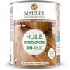 Mauler Olio biologico - per parquet, mobili e controsoffitti - cera look grigio taupa 0L25 MAULER