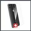 Pellicola Vetro Temperato Back Cover Scocca iPhone X/XS Trasparente Posteriore