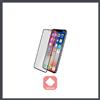 Pellicola Vetro Temperato iPhone X XS 11 Pro - Full Cover - CURVO - 5D nero