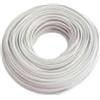Cavo elettrico flessibile BIPOLARE piatto colore bianco 100 metri 2 x 0,75 mm.