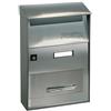 Alubox Cassetta postale posta buca porta lettere ALUBOX effe T acciaio inox per esterno