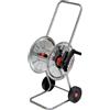 Agrati Carrello avvolgitubo con ruote porta gomma acqua AGRATI 210 irrigazione giardino