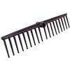 Stea Rastrello in plastica 18 denti per erba e fieno STEA lunghezza 56 cm.