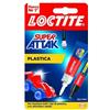 Loctite 12 x colla Adesivo SUPER ATTAK speciale per plastica + attivatore HENKEL LOCTITE
