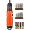 BLACK+DECKER Avvitatore svita avvita cacciavite a batteria 6V BLACK&DECKER A7073 + inserti