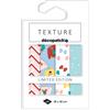 décopatch Decopatch TD875C - Assortimento di 4 Carte in Alluminio Natale Maglietta Xmas