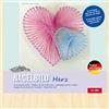 Pebaro NB6 - Decorazione per unghie a forma di cuore prestampato, con unghie