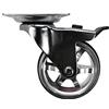Headbourne 8295E - Rotelle in alluminio lavorato, 7,6 cm, confezione da 4