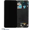Samsung Display Schermo LCD Touch Screen ORIGINALE Samsung A50 A505 A505F Nero SM Vetro