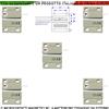 Securvera Contatto Magnetico Ultrapiatto 5 Pz Antifurto Porte Infissi non Ferrosi Esterni