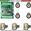 Securvera CHIAVE ELETTRONICA PROSSIMITÀ KIT 3 LETTORI 4 CHIAVI ANTIFURTO AUTOMATISMO 12 Vc