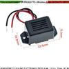 Securvera Cicalino Elettronico Ronzatore 12 Vcc Allarme Evento Segnalato 75 dB 400±100 Hz