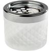 APS Wind Asher, Ø 9,5 cm, H: 8 cm, in vetro, in bianco opaco