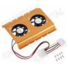 r2digital DISSIPATORE PER HARD DISK 3.5 HD VENTOLA RAFFREDDAMENTO HDD COOLER MOLEX 4 PIN