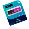 Mowewek Moweek - Multifunktionale USB-Stick 4 gb 4gb usb stick Pendrive VIOLA NERO NUOVO